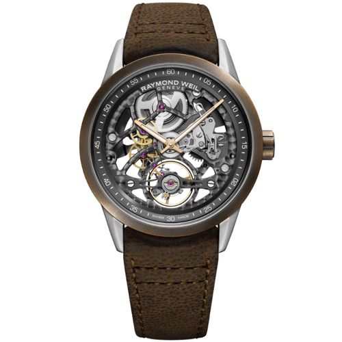 Raymond Weil Freelancer Herrenbraun Uhr 2785-SBC-60000