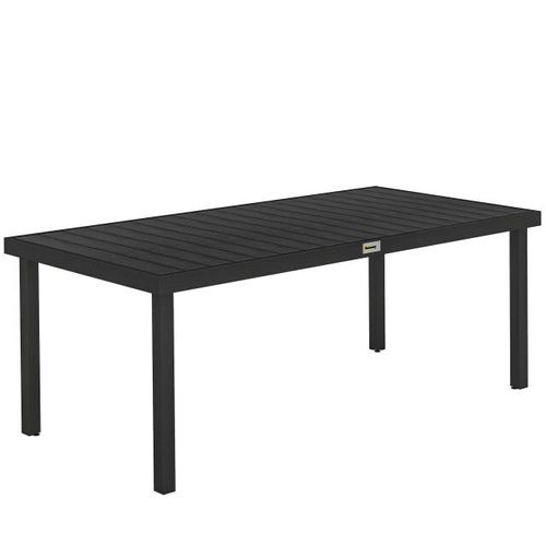 4goodz Tuintafel 8 persoons aluminium 190x90x74 cm -