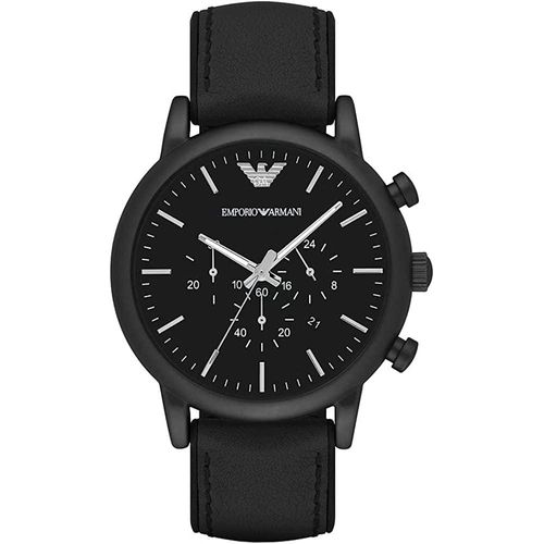 Emporio Armani Luigi Heren Horloge Zwart AR1970