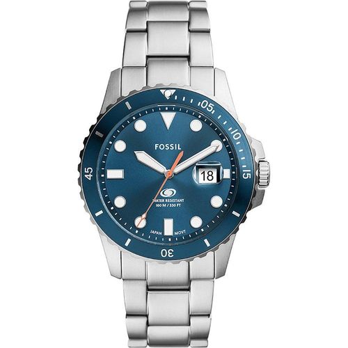 Fossil Fossil Blue Silber Herren Armbanduhr FS6050