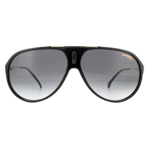 Carrera Aviator Mens Black Dark Gray Gracient zonnebril