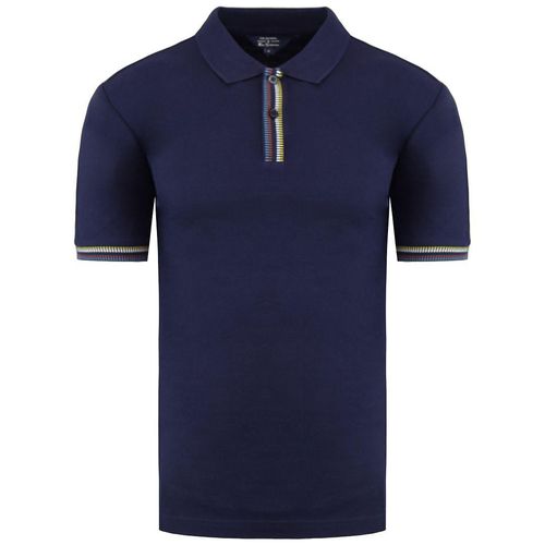 Ben Sherman Placket Interesse Herren Navy Polo Shirt