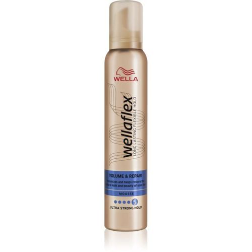 Wella Wellaflex Volume & Repair Styling Mousse voor Volume en Vitaliteit 200 ml