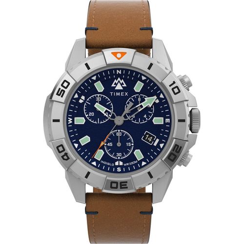 Timex Ridge Chrono Herrenbraun Uhr TW2W16300