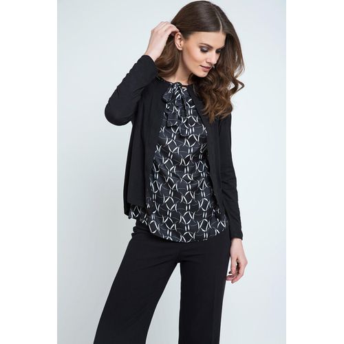 Strickjacke mit Musterdetails