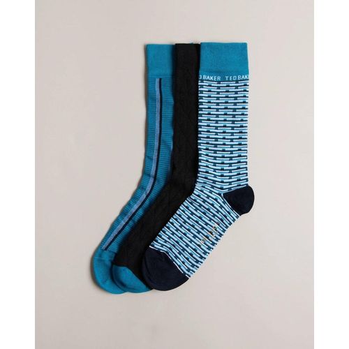 Men's Ted Baker 3 Pack of Focus Socks in Various