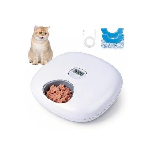 All for paws Futterautomat 6 Mahlzeiten weiß