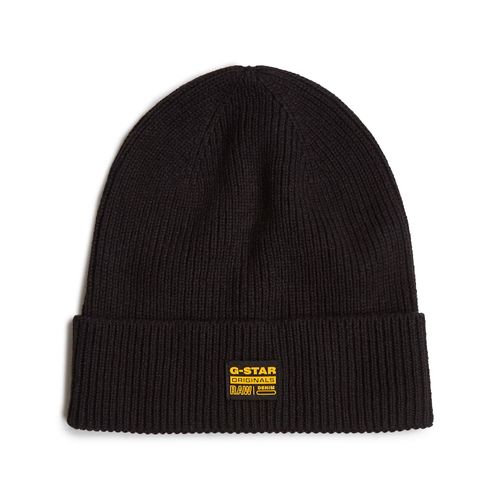 Beanie G-STAR "Geffo Long Beanie", Herren, Gr. PC, dk schwarz, 35% Viskose, 33% Polyamid, 32% Wolle, Mützen Beanie