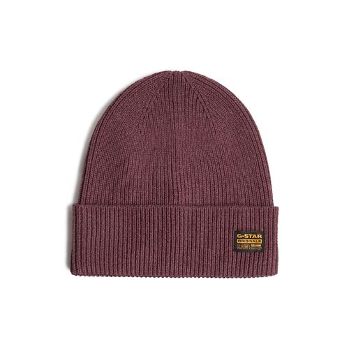 Beanie G-STAR "Geffo Long Beanie", Herren, Gr. PC, maroon, 35% Viskose, 33% Polyamid, 32% Wolle, Mützen Beanie
