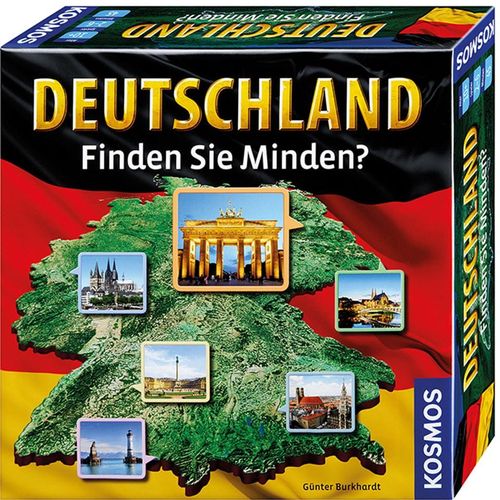 Spiel KOSMOS "Deutschland - Finden Sie Minden?", bunt, Spiele, Kinder, Made in Germany