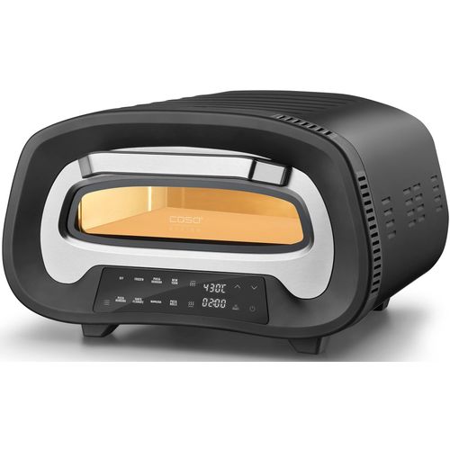 CASO Pizzaofen "2984 CASO PizzaChef 430", schwarz, B:46cm H:29,5cm T:49,5cm, Pizzaöfen