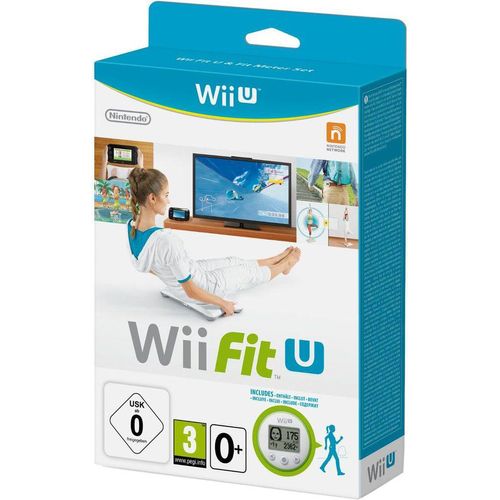 Wii Fit U + Fit Meter Grün