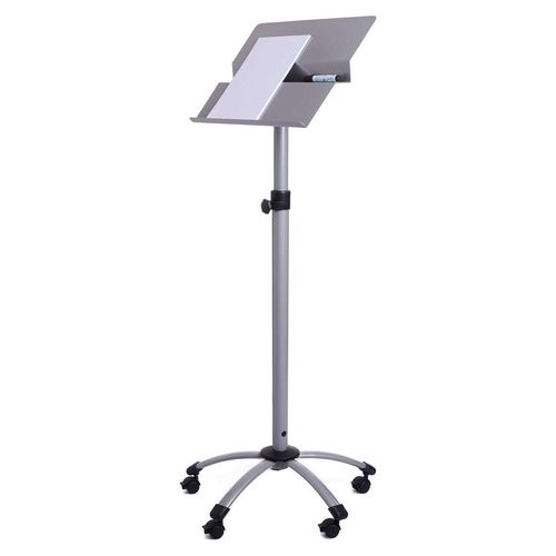 ROCADA Rednerpult ECO 62 x 145 x 62 cm silber