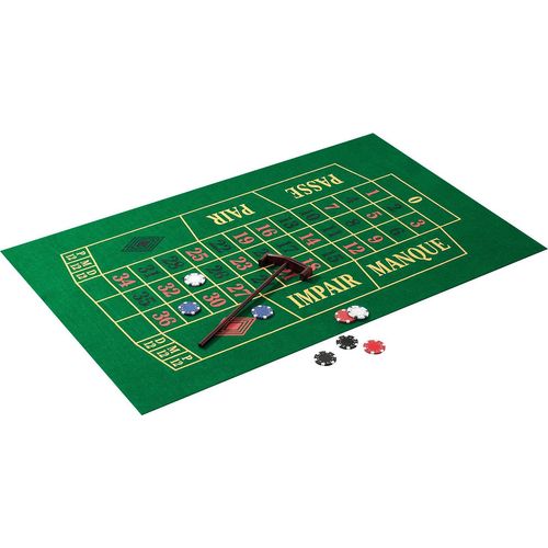 Roulette Set in Holzbox, Brettspiel für 2+ Spieler ab 6 Jahren