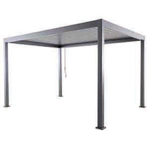 MWH Lino Aluminium Gartenpavillon, wetterbeständig, rostfrei und leicht aufzubauen