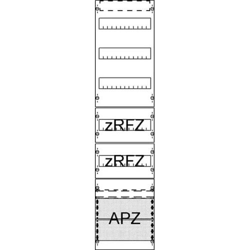 Verteilerfeld mit APZ, zRfZ2 7RE 1 Stück