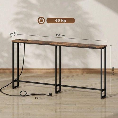 Industrielle Sideboard - Industrielle Stil - Schlank - Stahl - 160 x 20 x 80 cm