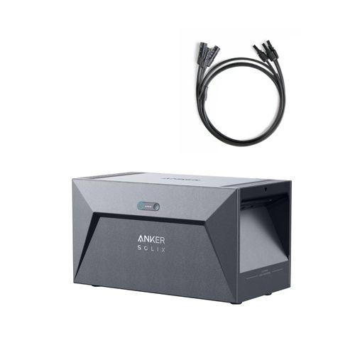 ANKER SOLIX Solarbank E1600 mit integriertem 0W-Schalter & integrierter Heizung 1600 Wh