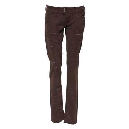 Abgenutzte Slim Jeans