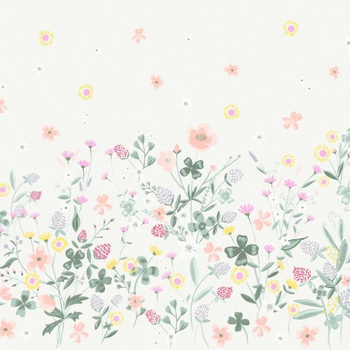 Fototapete LAURA ASHLEY "Clodagh", bunt, B:3m L:2,8m, Vlies, Tapeten, 300x280cm