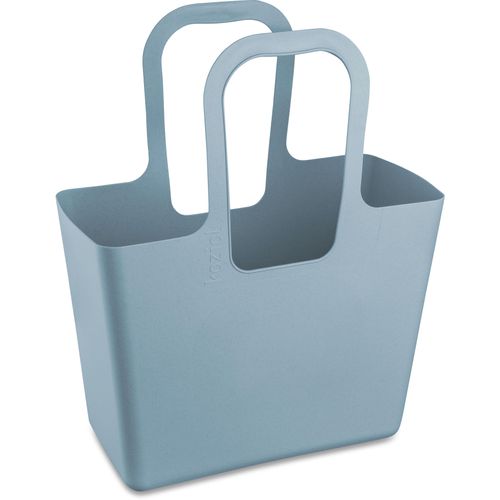 Einkaufsshopper KOZIOL "TASCHE XL", blau, B:44cm H:54cm T:21,5cm, Kunststoff, Einkaufskörbe, Einkaufsshopper, Kunststoff