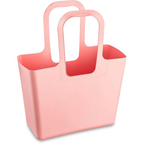 Einkaufsshopper KOZIOL "TASCHE XL", rosa (blush), B:44cm H:54cm T:21,5cm, Kunststoff, Einkaufskörbe, Einkaufsshopper, Kunststoff