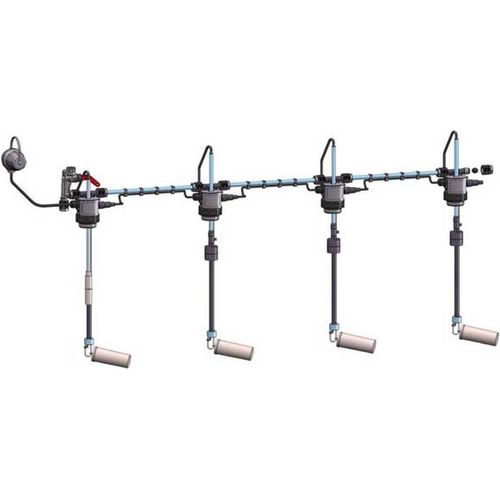 Dehoust Entnahme-Set für 4 Öl-Tanks nicht kommunizierend