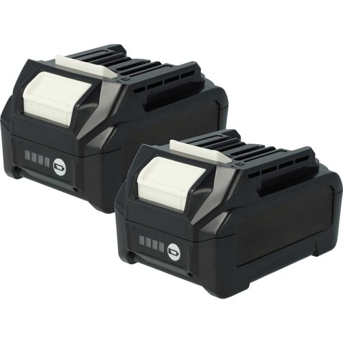 vhbw 2x Akku kompatibel mit Makita DEAML007G, DEBML005G, DEAML009G, DEBML009G, DEAML006G, DEBML006G, DEAML005G Werkzeug (2500 mAh, Li-Ion, 40 V)