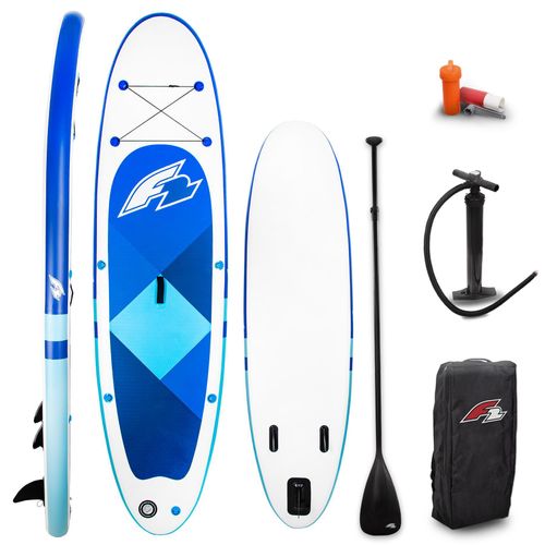 F2 Stand Up Paddling Board Prime SUP Stand Up Paddle 10,5' Weiß - Leichte Fehler
