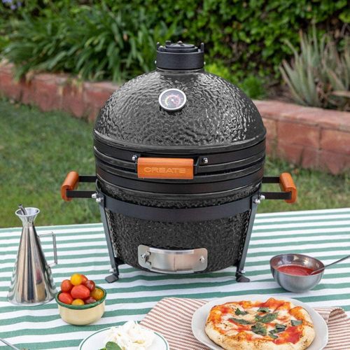 BBQ KAMADO - Smoker-Grill aus Keramik