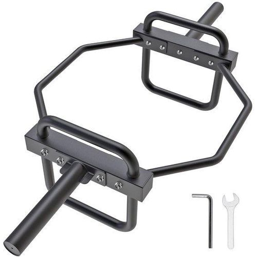 Ibenzoa® Hexagonal-Langhantel mit verstellbarem Griff für intensive Workouts