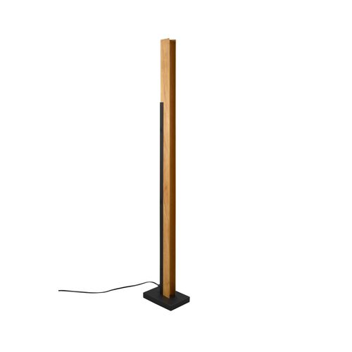 LED-Stehleuchte Kerala Braun/Schwarz max. 16 Watt