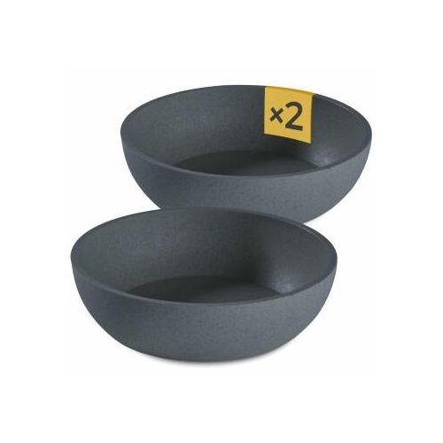 PIUPET Hundenapf-Set 1,6L grau