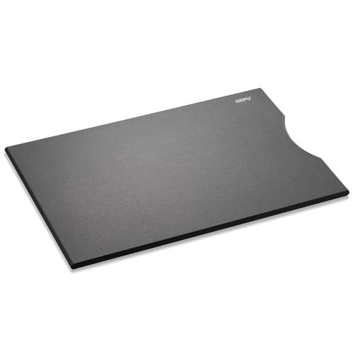 Schneidebrett GEFU "SLIZE", schwarz, B:20cm H:0,7cm L:30cm, Holzpapierfaser, Schneidebretter, Holzverbundstoff aus 80 % recyceltem Material