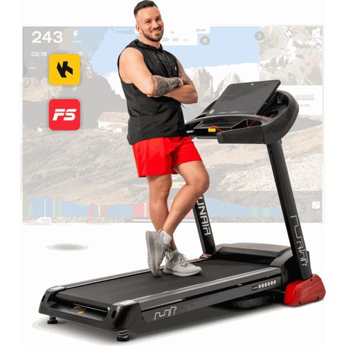 Hop-Sport Laufband für Zuhause HS-3500LB Runair - elektrisches Laufband mit 3,5 PS Motor, bis zu 20 km/h