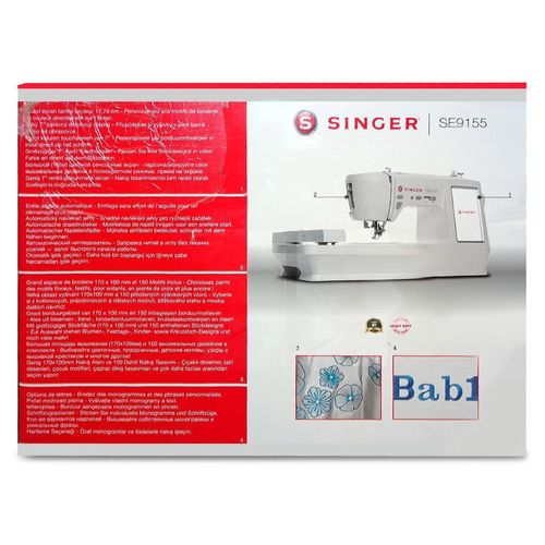 - Singer Se9155 Nähmaschine Stickmaschine