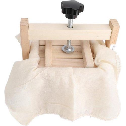 Tofu Maker Kit - Holz-Tofu-Form - Tofu Maker-Form für das Zuhause - Tofu Form für das Herstellen von frischem Tofu - Typ 4 - 67 x 67 x 35 Zoll - Holz - für den Haushalt - Tofu Hersteller Form