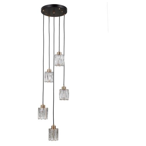 TORNO PND-40813-5R-BK-HBR Italux Hängelampe