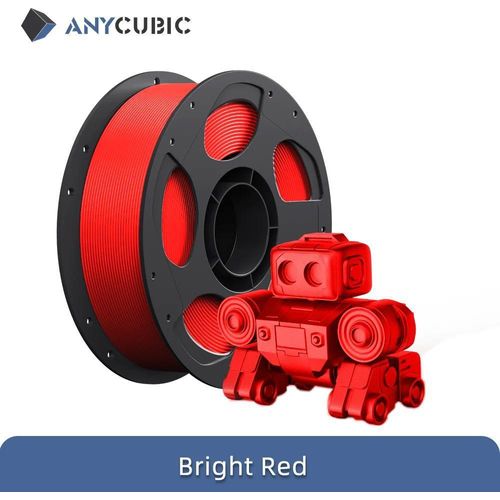 3D-Drucker Filament - Hochgeschwindigkeits PLA - 1,75 mm - 5 kg - Haltbarkeit 2 Jahre - Rot