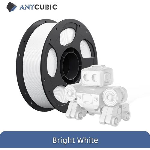 PLA Filament für 3D-Drucker - High Speed PLA - Durchmesser 1,75 mm - Paket 5 kg - FDM-kompatibel - Haltbarkeit 2 Jahre - Weiß