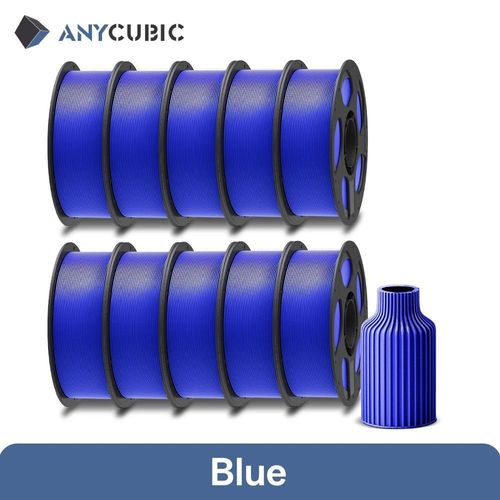 PLA 3D-Drucker Filament - FDM Filament - 10 kg Paket - Für 3D-Druck - Blau