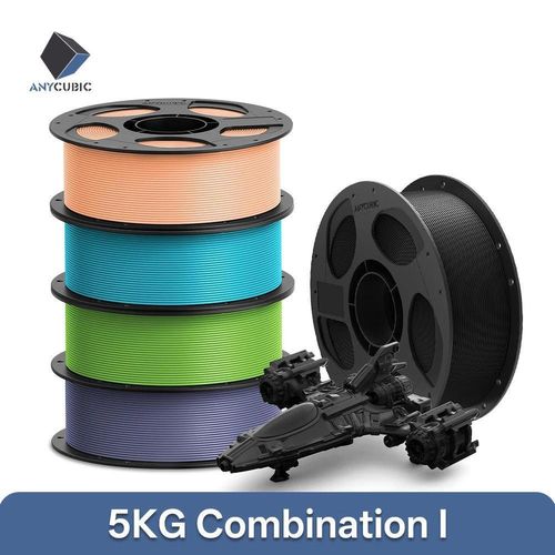 PLA Filament - FDM 3D-Drucker 1,75 mm - 5 kg Set - Umweltfreundlich - Kombination I