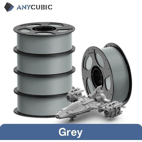 3D-Drucker Filament - PETG 1,75 mm - 5 kg - Für FDM 3D-Drucker - Grau