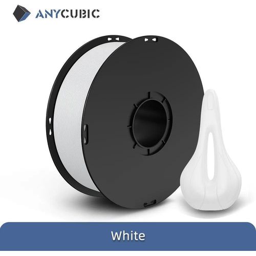 3D-Drucker-Filament - ABS - 3 kg - Hohe Schlagzähigkeit - Hitzebeständig - Weiß