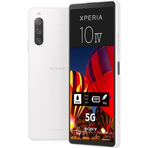 Sony Xperia 10 IV 5G 128 GB / 6 GB - Smartphone - weiß