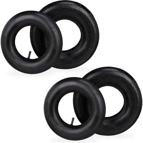 Reserveband für Kruiwagen - 2 Stück - 4.00-6" - innenreif - bis 136 kg - schwarz