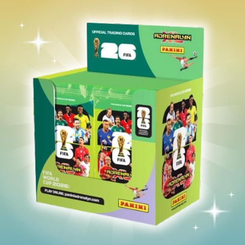 Panini FIFA World Cup 2026 Adrenalyn XL Display | 50 Boosterpacks | 400 Karten