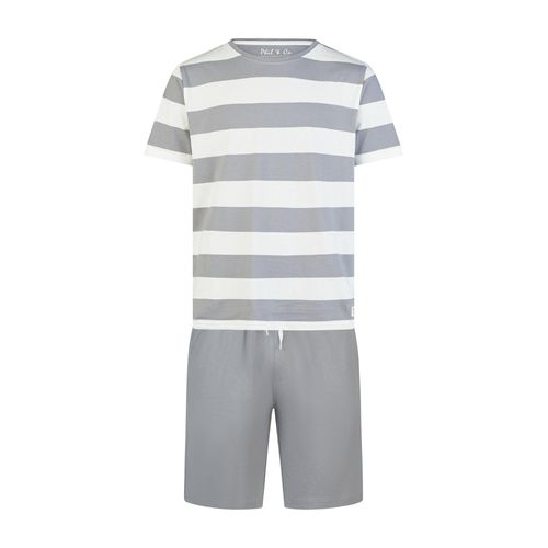 Phil & Co. Berlin Herren Pyjama MondaySchlafanzug, Pyjama Set, Nachtwäsche