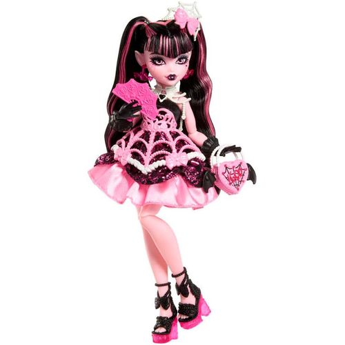 Anziehpuppe MONSTERHIGH™ "Monster High schaurig schöner Geburtstag, Draculaura", bunt, Puppen, Kinder, Kunststoff