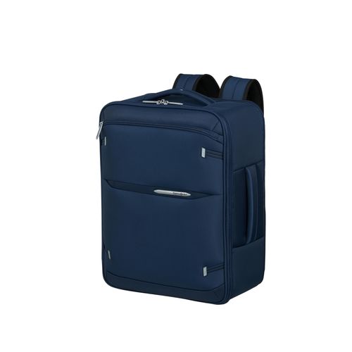 Reiserucksack SAMSONITE, Gr. B/H/T: 36cm x 45cm x 20cm, blau, Rucksäcke Reiserucksack, klare Linien